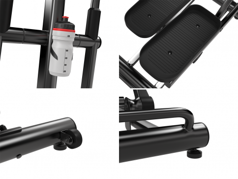 Эллиптический эргометр UNIXFIT MV-500E (кардиопояс и коврик 190 см в компл) - 6