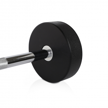 Штанга UNIX Fit PRO прямая обрезиненная 25 кг - 2