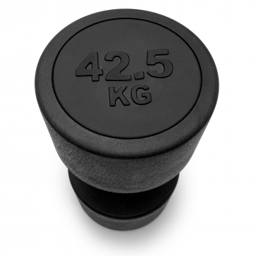 Гантель UNIX Fit PRO круглая обрезиненная 42,5 кг - 4