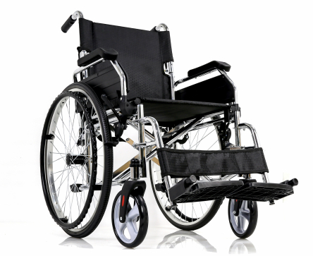 Кресло-коляска LY-250-AS литые колеса - 1